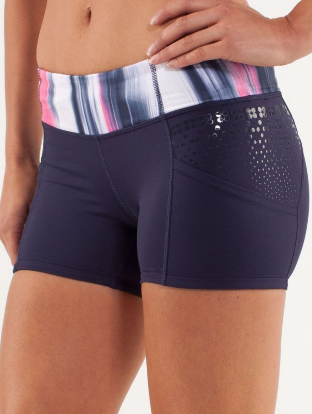 Lululemon Run: Shorty ShortDeep Indigo / Mirage Deep Indigo